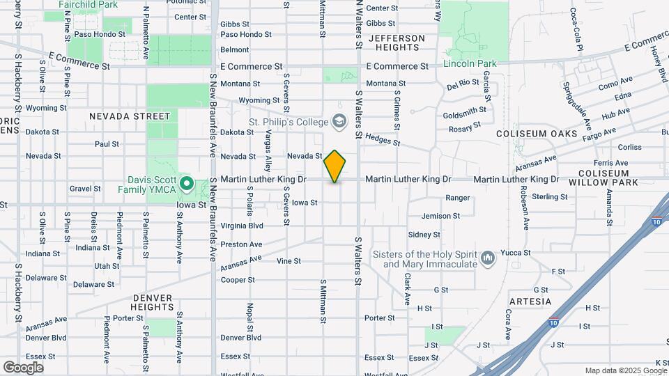 1822 Martin Luther King Dr, Unit 101 Map and Location Details