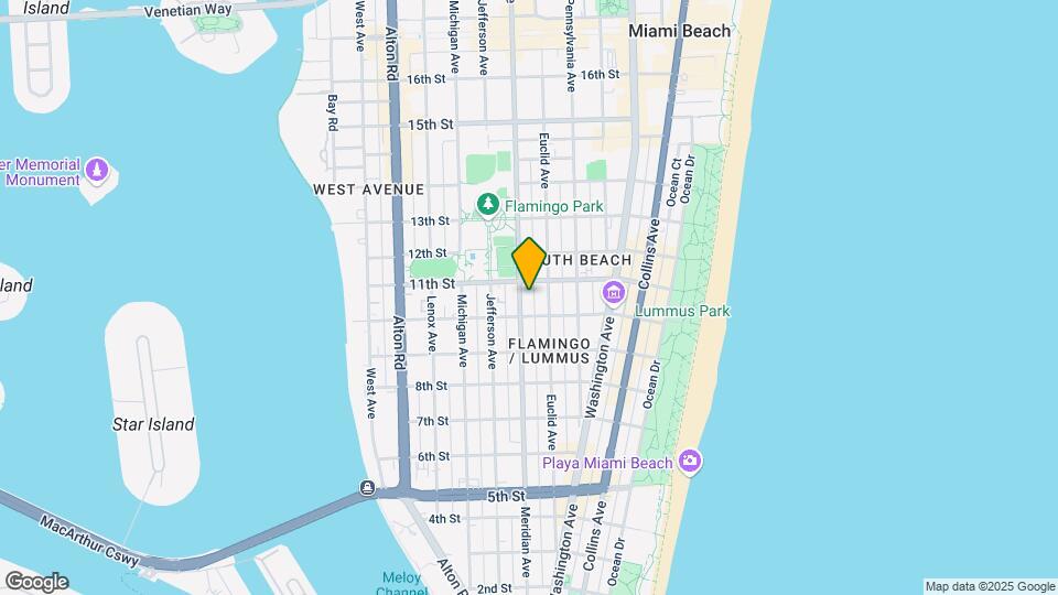 1035 Euclid Ave Mapa y Detalles de la Ubicación