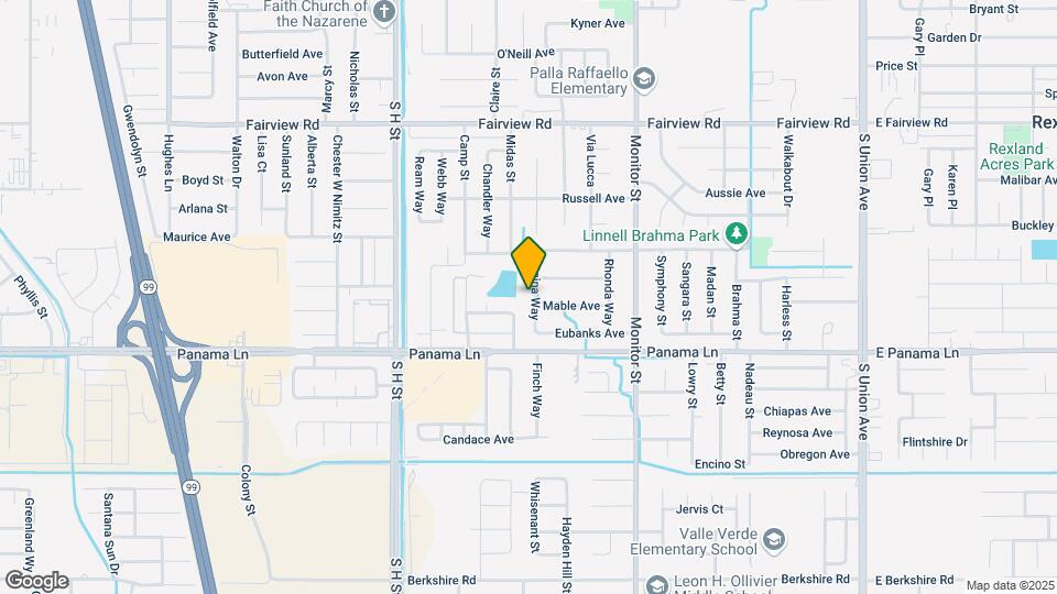 6321 Regina Way Map and Location Details