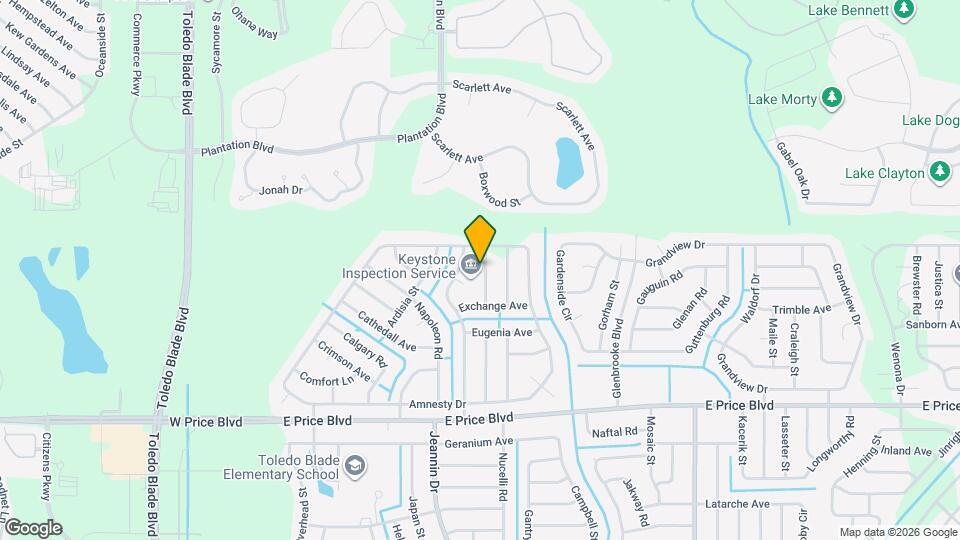 1791 Pierpoint St Map and Location Details