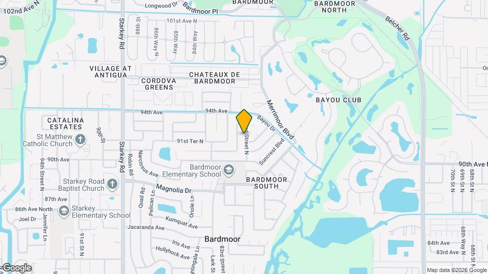 9216 82nd Street N Map and Location Details