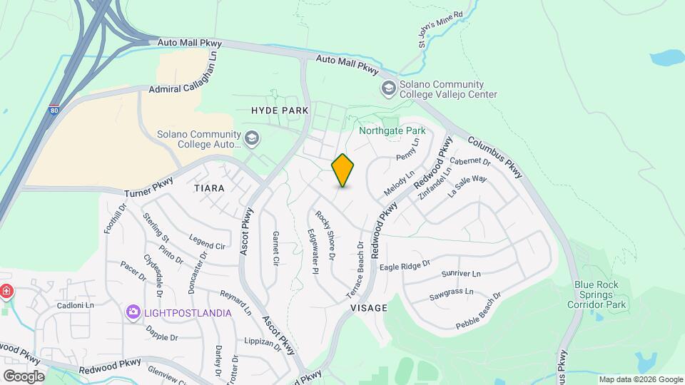 3906 Glacier Ct Map and Location Details