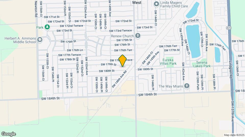 14809 SW 180th St Map and Location Details
