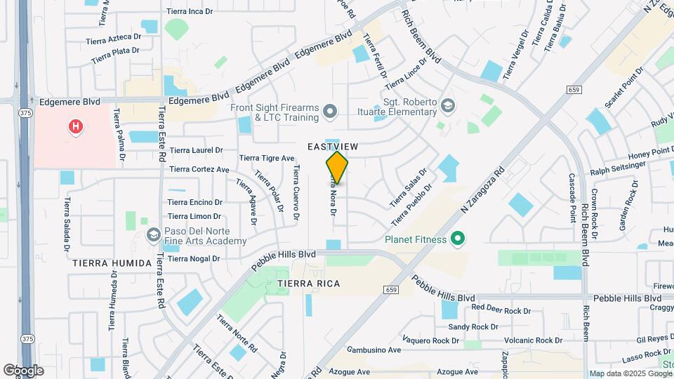 3108 Tierra Nora Dr Mapa y Detalles de la Ubicación