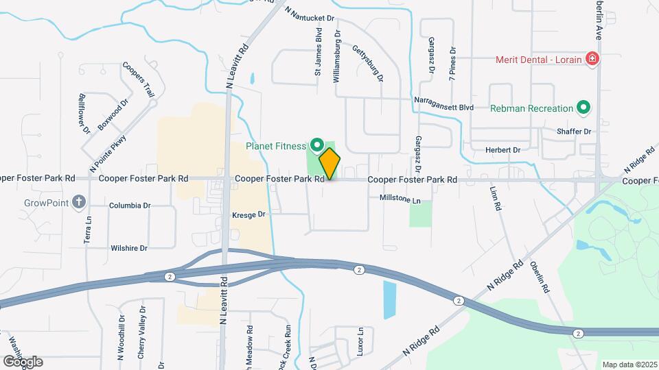 2001 Cooper Foster Park Rd, Unit 307 Map and Location Details