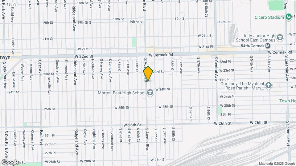 2329 S Austin Blvd Map and Location Details