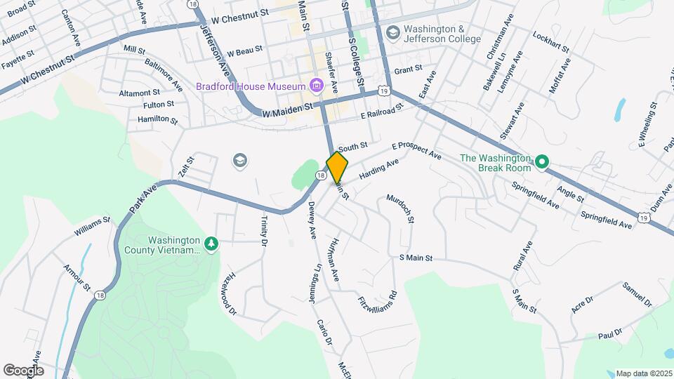20 W Prospect Ave Mapa y Detalles de la Ubicación