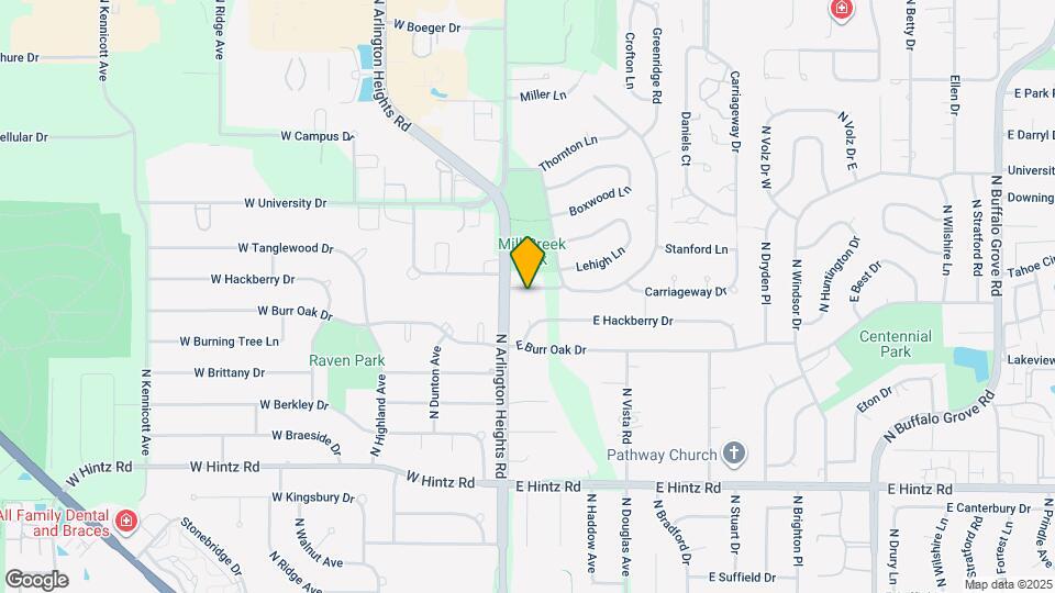 1435 Mill Creek Dr Map and Location Details