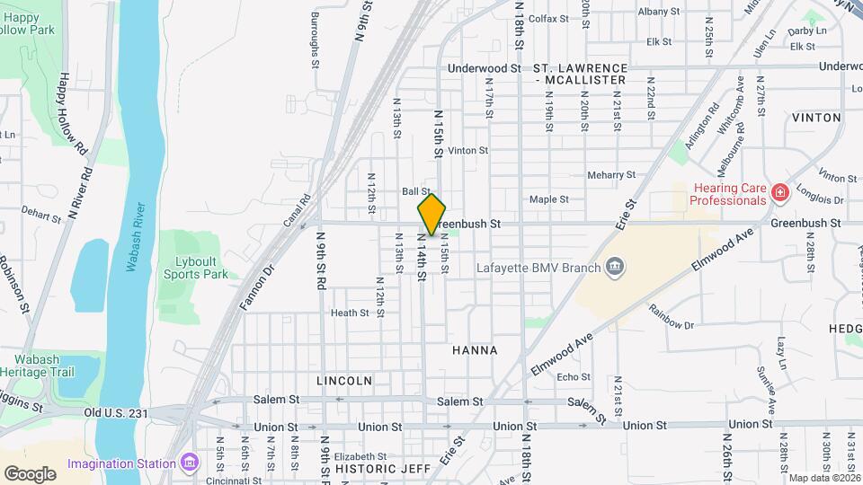 1410 Morton St Map and Location Details