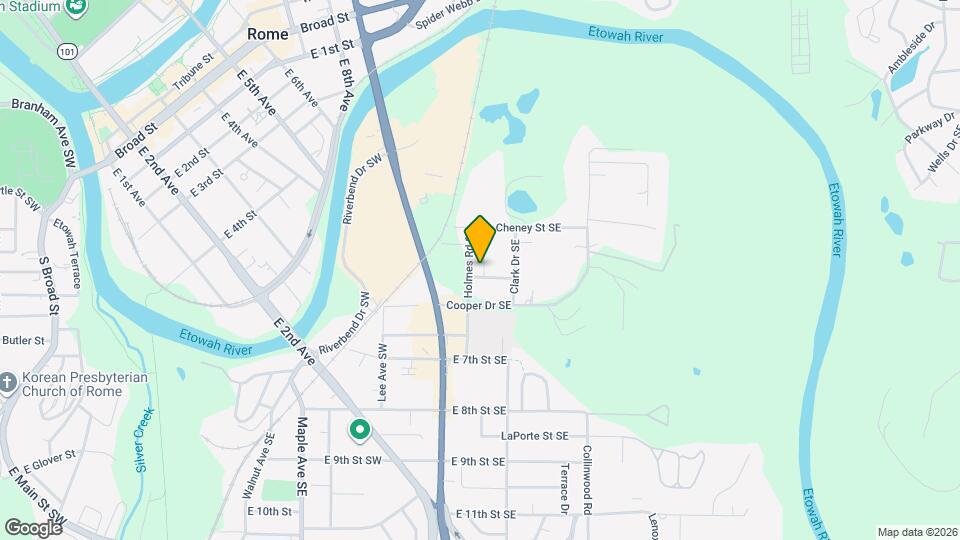 312 Roswell Ave SE Map and Location Details
