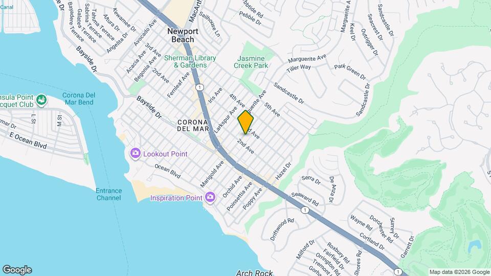 508 Marigold Ave Map and Location Details