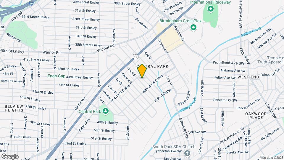 4717 Court S Mapa y Detalles de la Ubicación