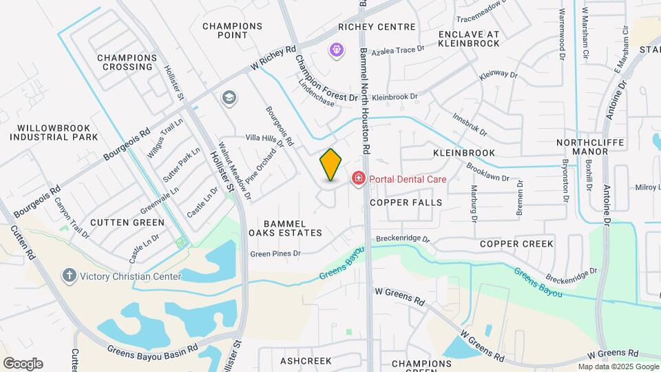 5406 Bourgeois Rd Map and Location Details