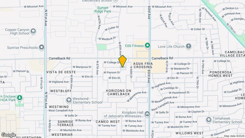 4801 N 85th Ave Map and Location Details