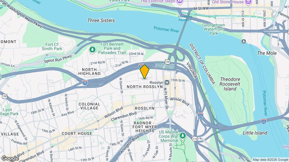 1516 N Colonial Terrace Map and Location Details