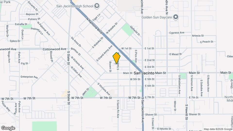 266 S Santa Fe Ave, Unit 266 Map and Location Details