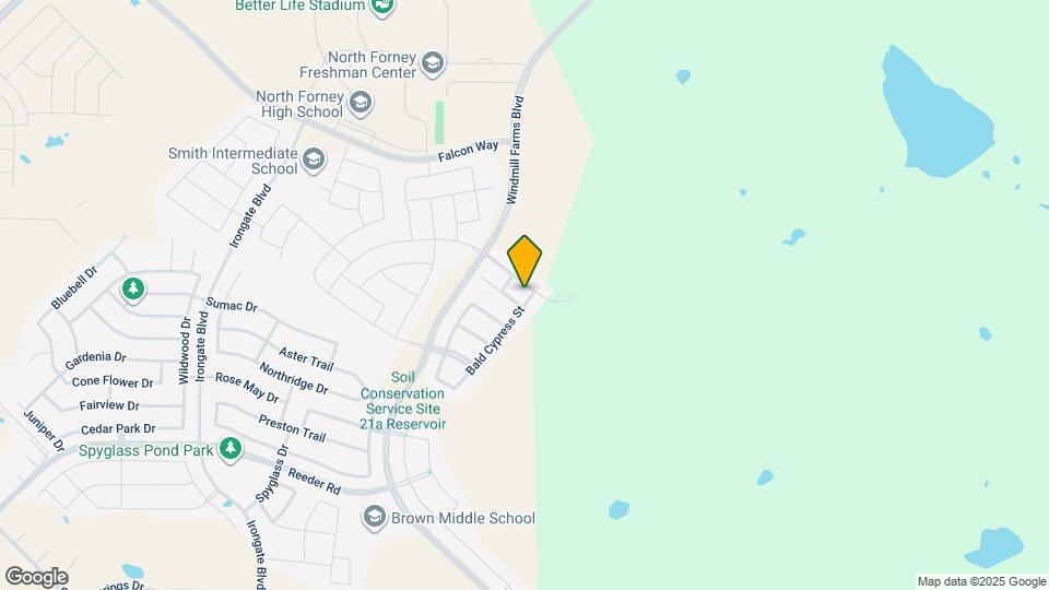 9425 Bald Cypress St Map and Location Details