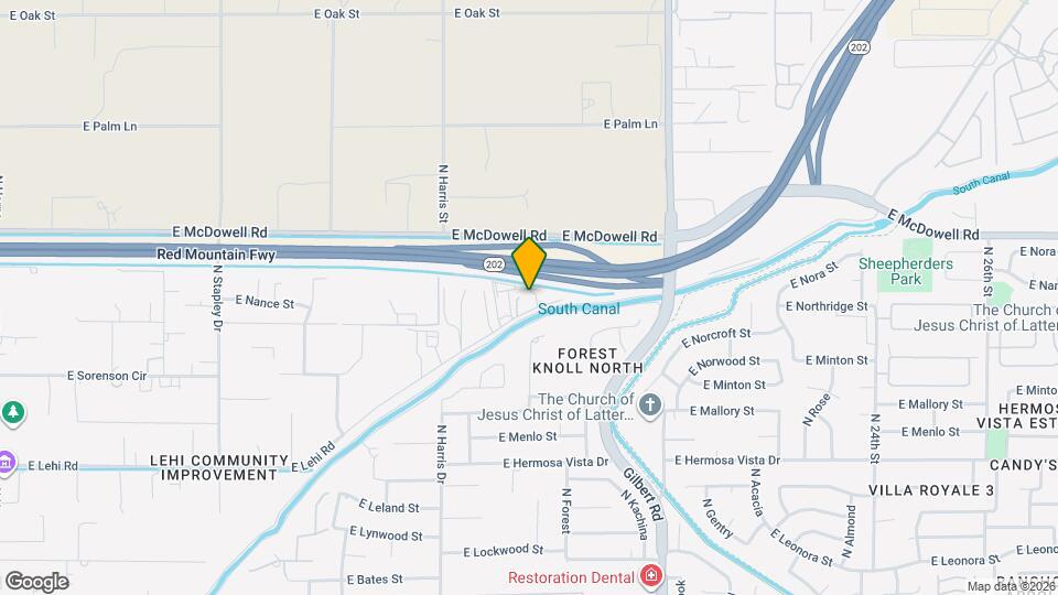 1730 E Lehi Rd Map and Location Details