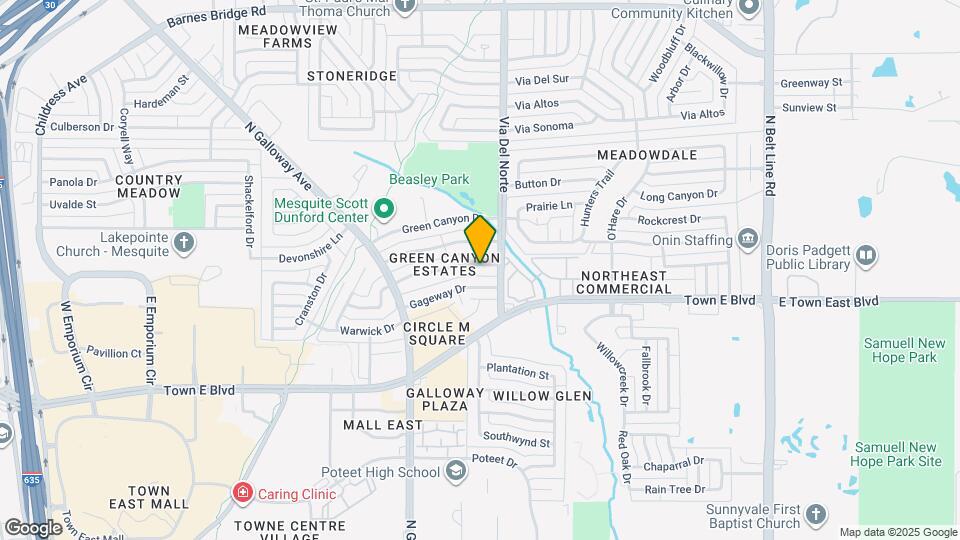 814 Meandering Way Map and Location Details