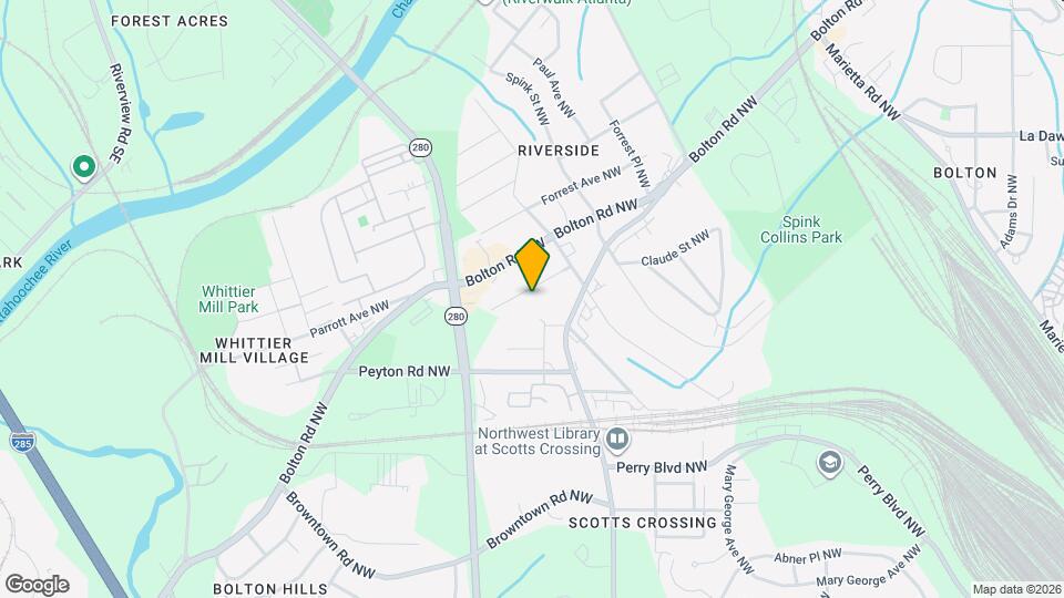 2608 Church St NW Mapa y Detalles de la Ubicación