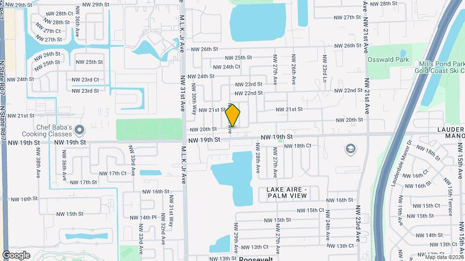 2890 NW 20th St Mapa y Detalles de la Ubicación