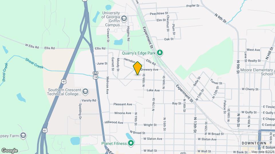 1223 Lyndon Ave Mapa y Detalles de la Ubicación