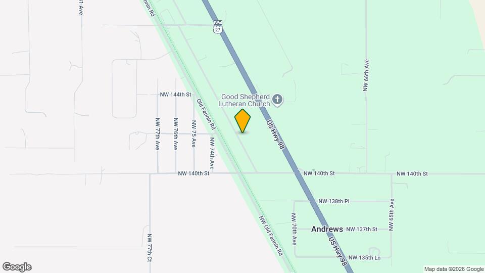 14191 NW 72nd Terrace Map and Location Details