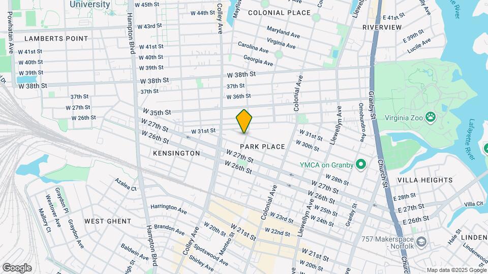 701 W 29th St Map and Location Details