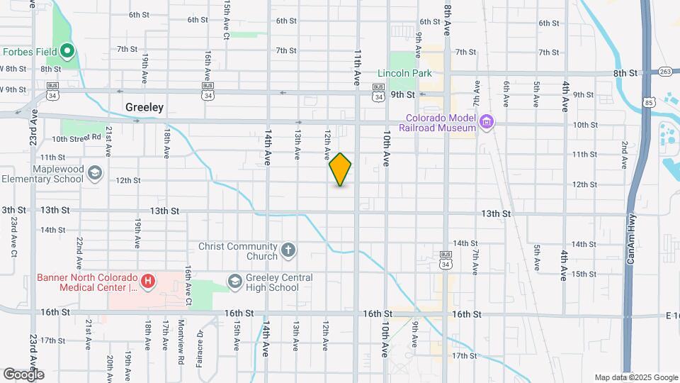 1118 12th St Map and Location Details