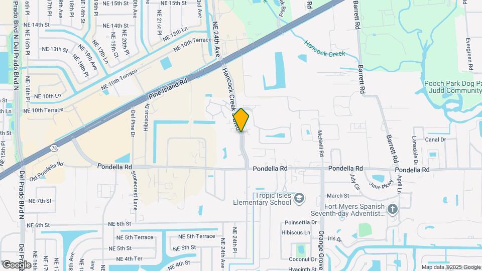 1030 Hancock Creek S Blvd Map and Location Details