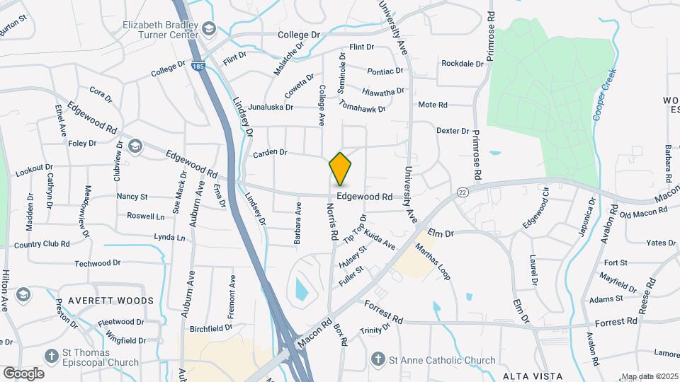 3515 Edgewood Rd Map and Location Details