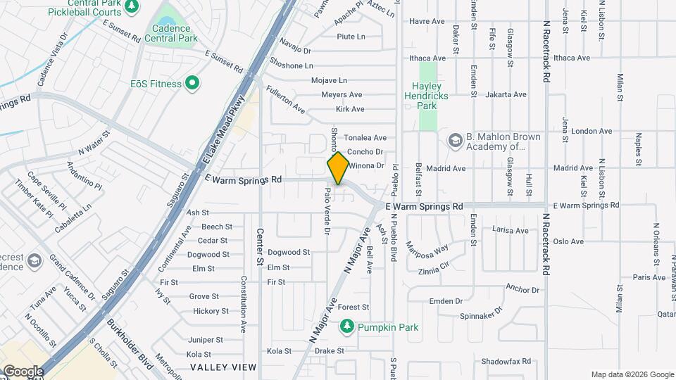 528 Fork Mesa Ct Map and Location Details