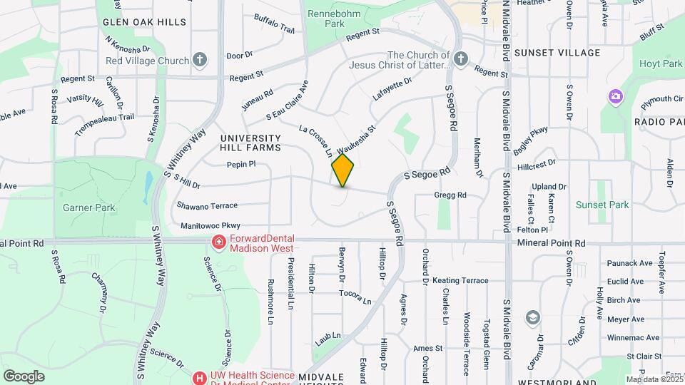 4901 South Hill Dr Map and Location Details