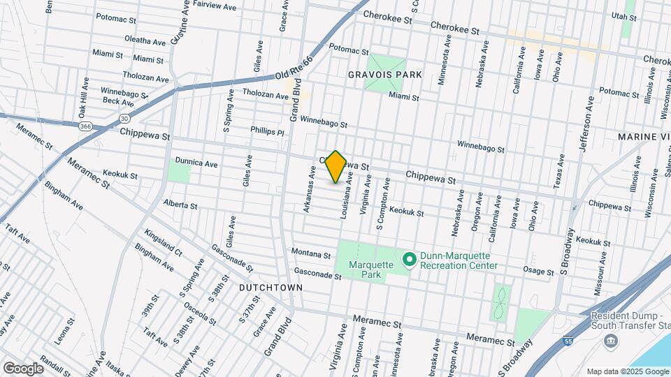 3420 Dunnica Ave Map and Location Details