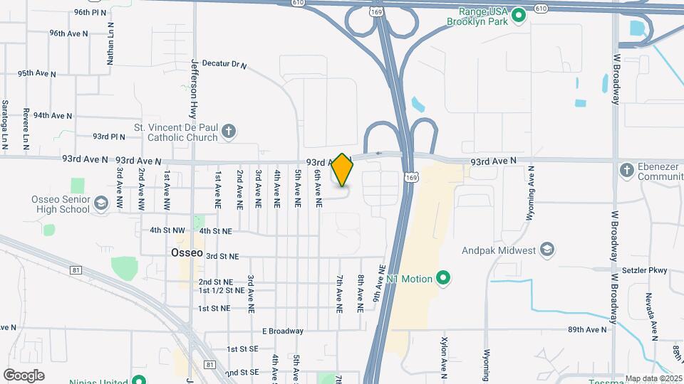 617 N Oaks Dr Mapa y Detalles de la Ubicación