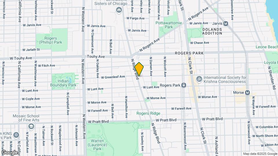 7031-35 N Ridge Rd Map and Location Details