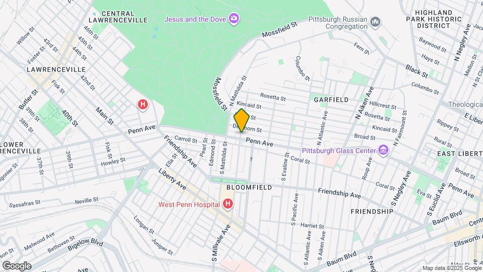 4901 Penn Ave Map and Location Details