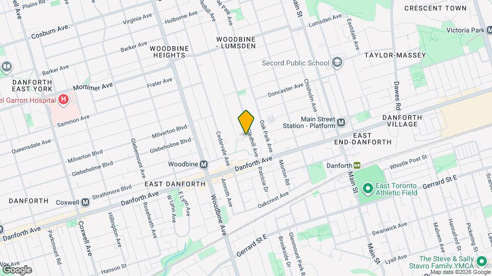 6 King Edward Ave Map and Location Details