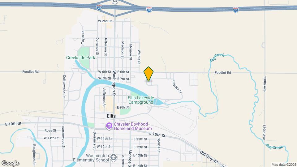 707 Saint Marys St Map and Location Details