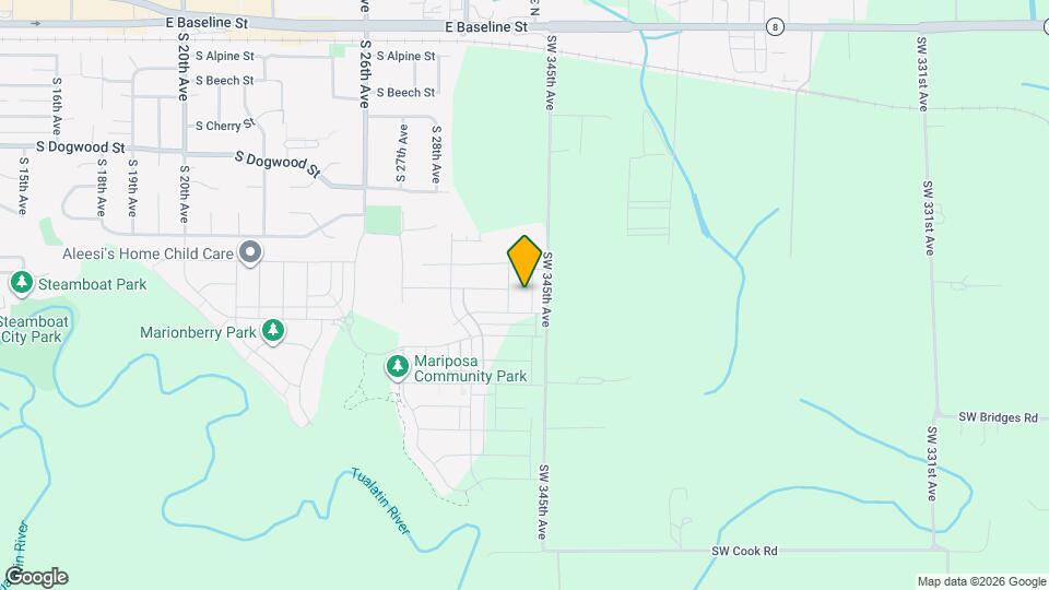 1115 S 32nd Ave Map and Location Details