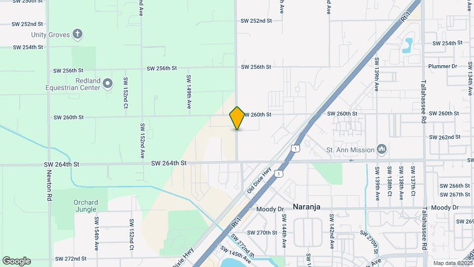 26151 SW 147th Ave Map and Location Details