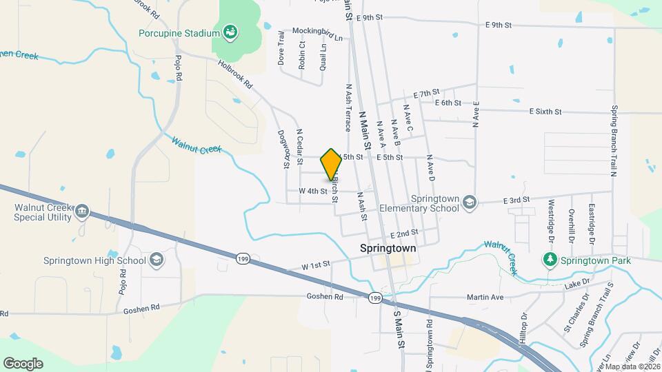 300 W 4th St Map and Location Details