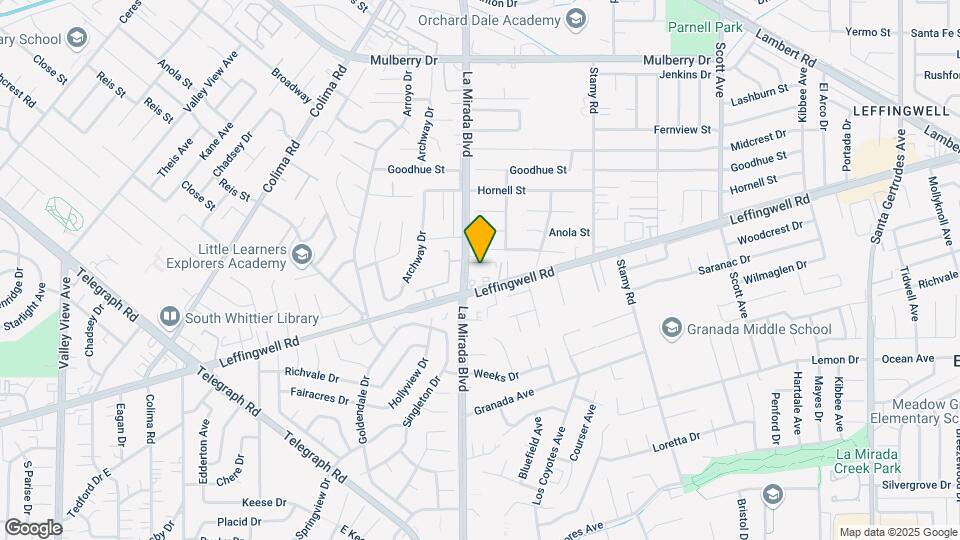 Rancho La Mirada Apartments Mapa y Detalles de la Ubicación
