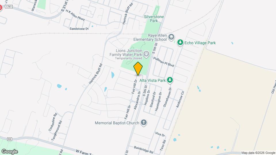 5615 Fair Hill Dr Map and Location Details