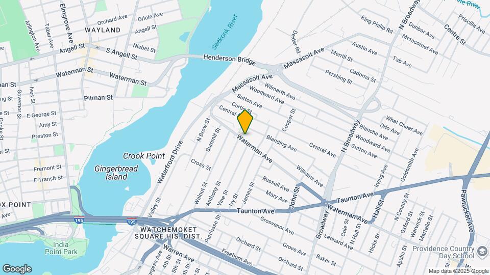 108 Waterman Ave Map and Location Details