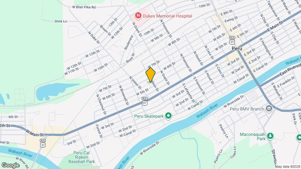 362 W 5th St Map and Location Details