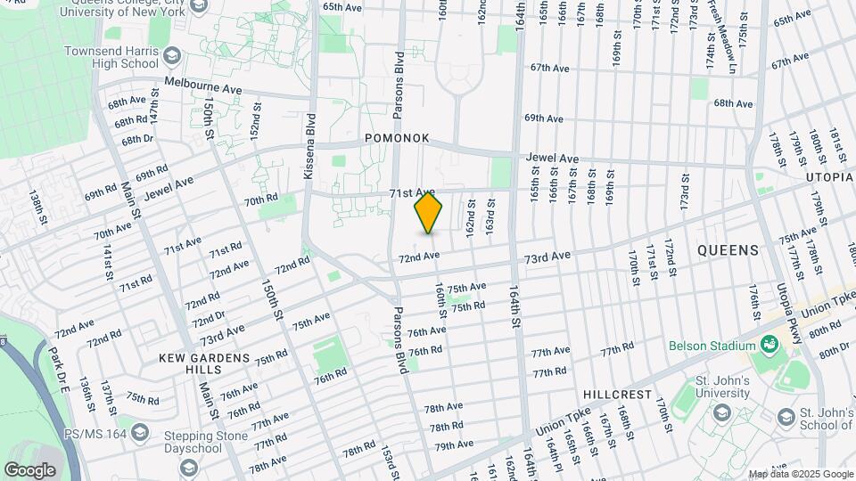 71-44 160th St Map and Location Details