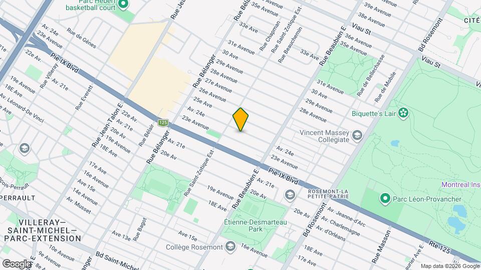 6660 24E Av Map and Location Details