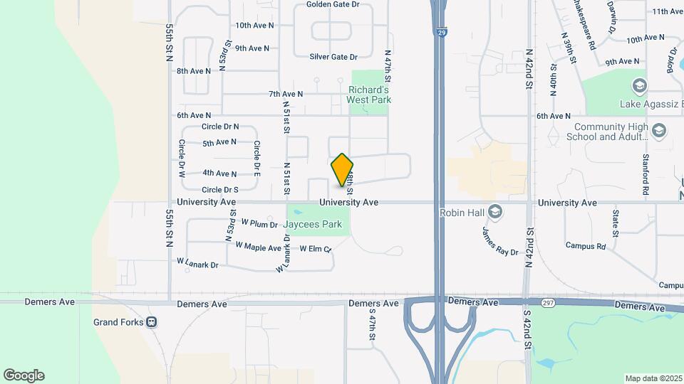 309 N 48th St Mapa y Detalles de la Ubicación