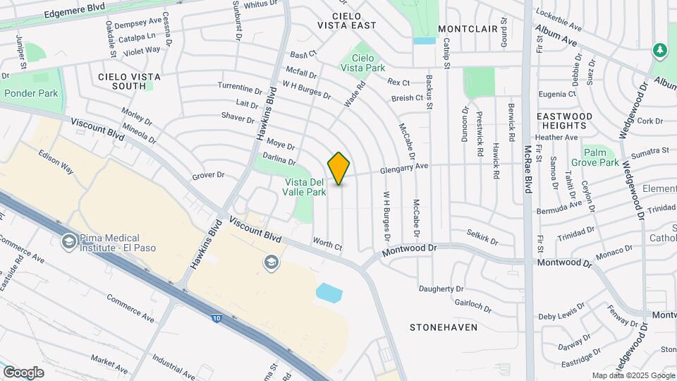 9208 Shaver Dr Map and Location Details